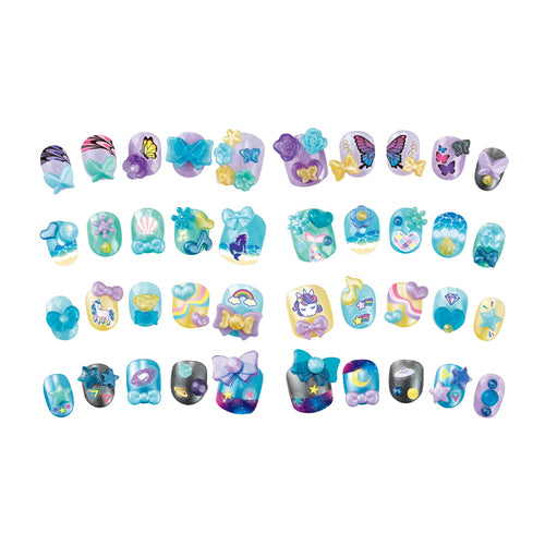35009  - AQUABEADS Ricarica per unghie da sogno