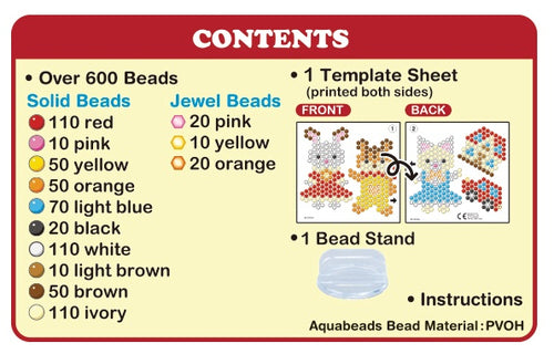 31068 AQUABEADS- Kit Personaggi Sylvanian Families
