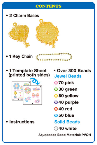 31038 AQUABEADS - Charm Set Elegante Di Ciondoli -