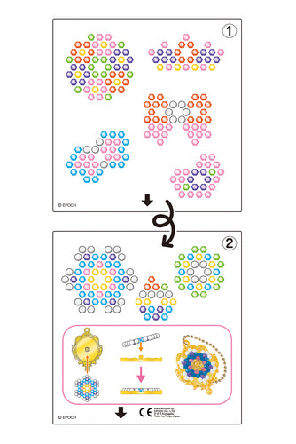 31038 AQUABEADS - Charm Set Elegante Di Ciondoli -