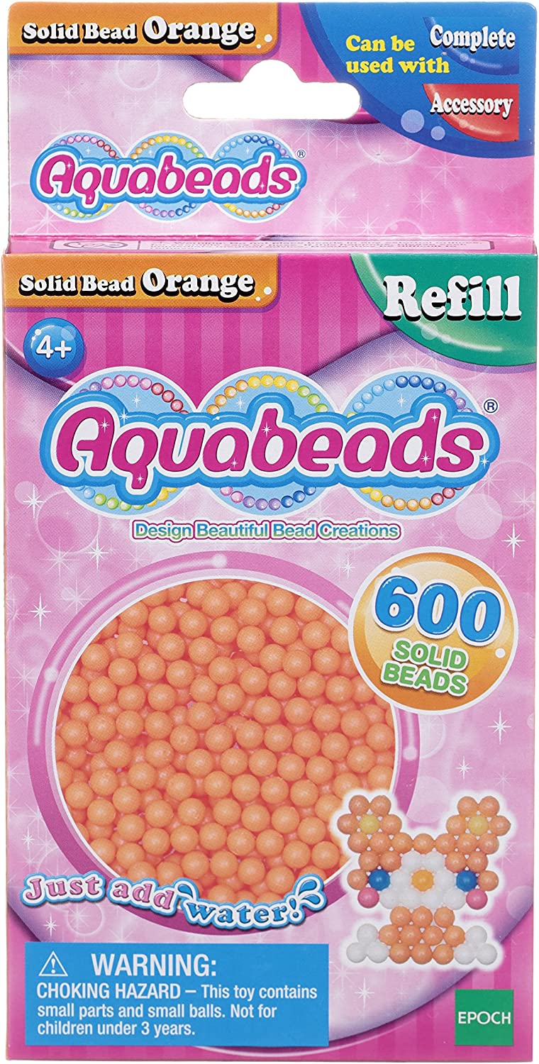 32518 -AQUABEADS Perline arancioni Solide