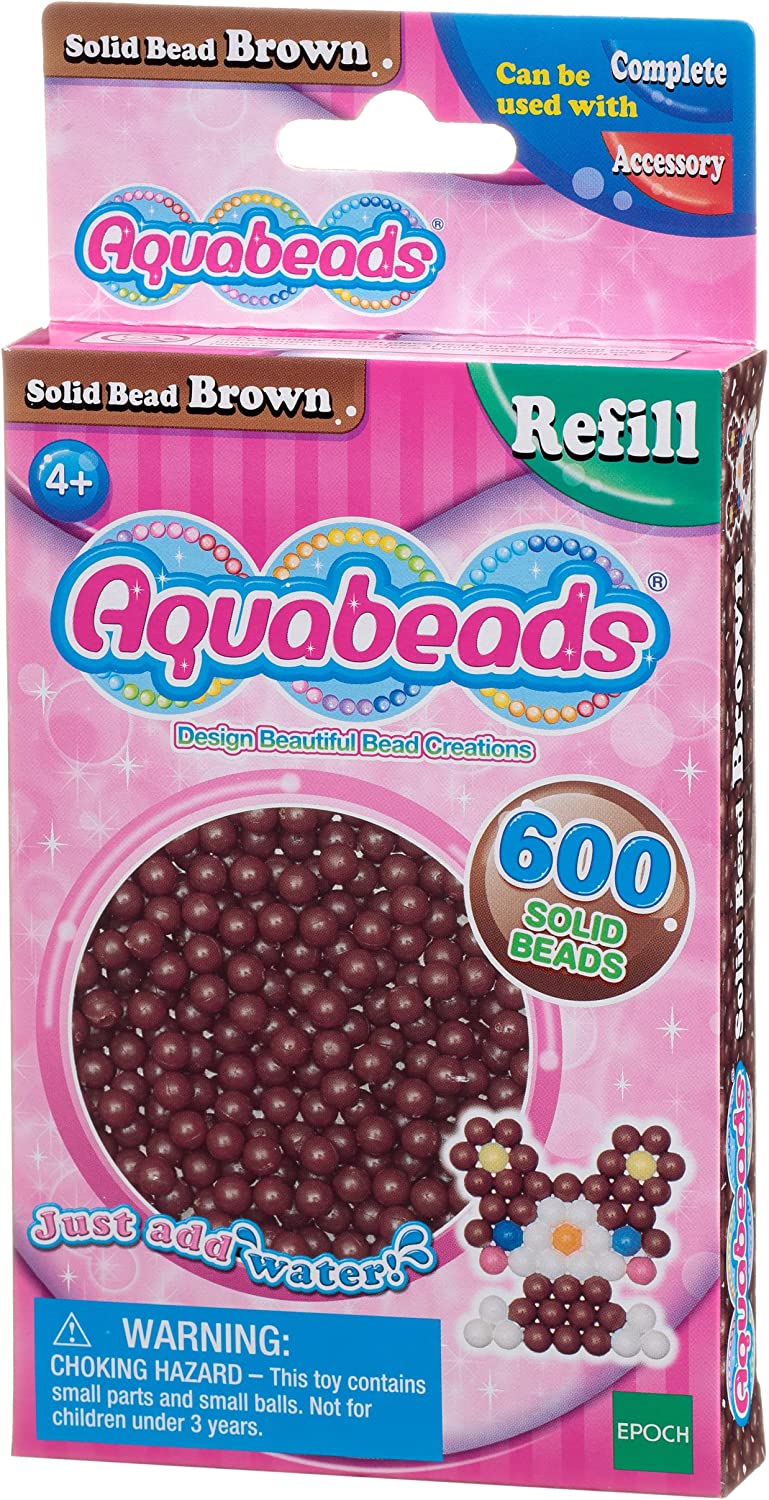 32598  -AQUABEADS Perline marrone Solide